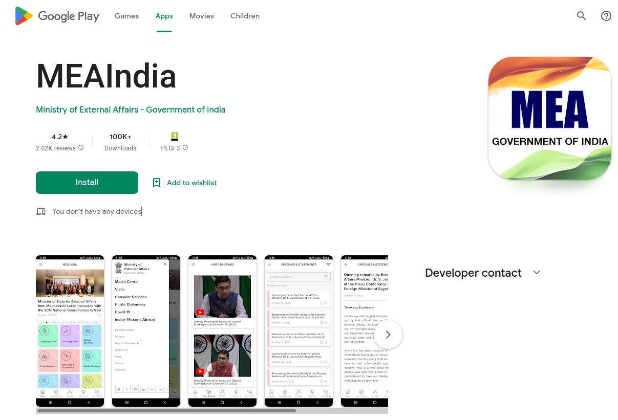Redesigned MEAIndia App & Website